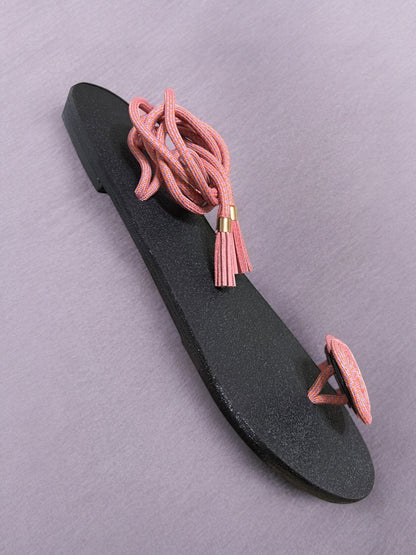 TASSEL BOHEMIAN - SALMON