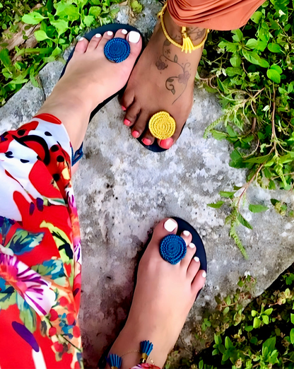 TASSEL BOHEMIAN - MUSTARD